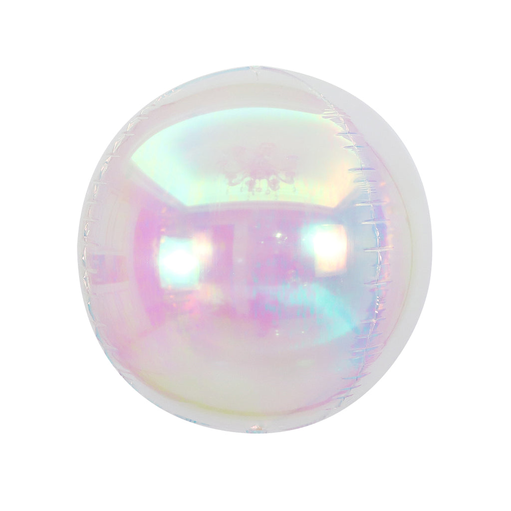 10 Inches Airfill Decor Only Pearl Lustrous Iridescent Round Sphere Like Orbz Balloon