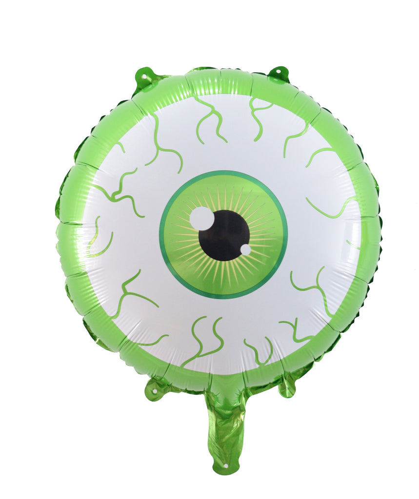 18 Inches Eyeball Green Balloon