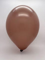 Inflated Balloon Image 5" Cattex Premium Chocolate Latex Balloons (100 Per Bag)