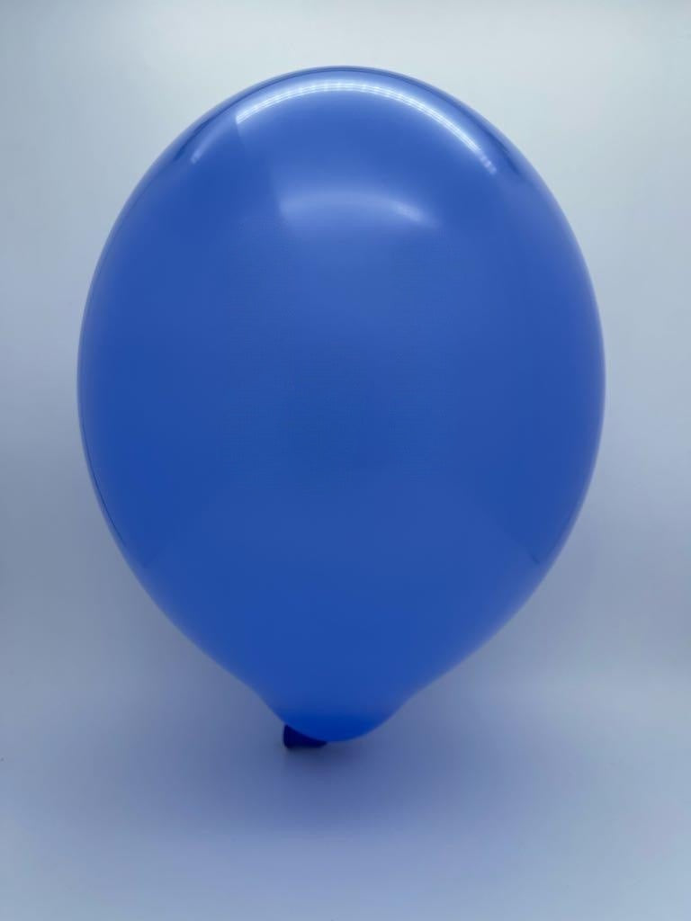 Inflated Balloon Image 12" Cattex Premium Persian Blue Latex Balloons (50 Per Bag)