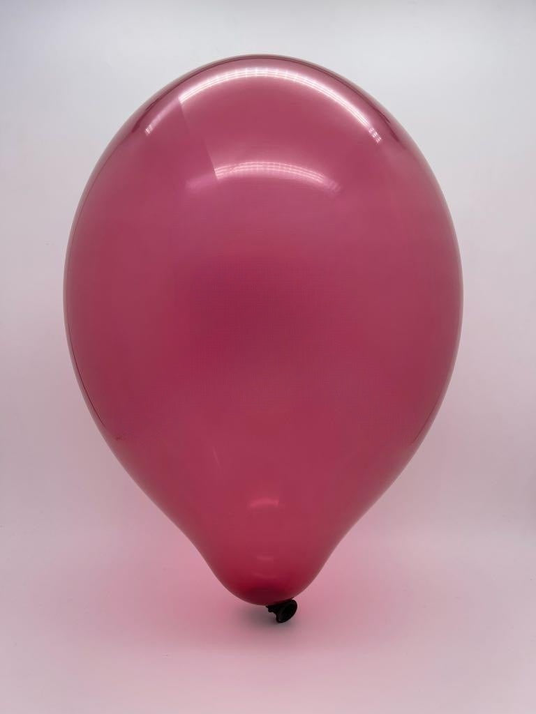 Inflated Balloon Image 24" Cattex Premium Wine Latex Balloons (1 Per Bag)