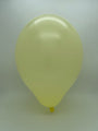 Inflated Balloon Image 24" Ellie's Brand Latex Balloons Lemon Cream (10 Per Bag)