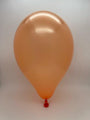 Inflated Balloon Image 19" Gemar Latex Balloons (Bag of 25) Metallic Metallic Orange