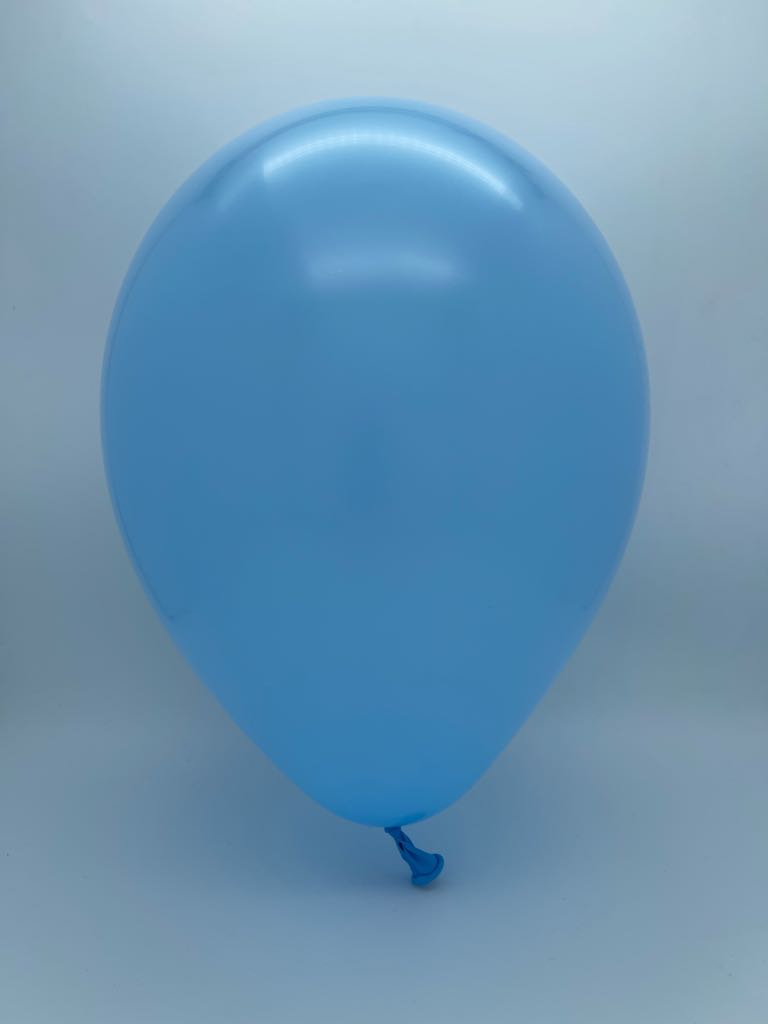 Inflated Balloon Image 24" Baby Blue Tuftex Latex Balloons (3 Per Bag)