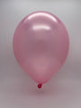 Inflated Balloon Image 5" Shimmering Pink Tuftex Latex Balloons (50 Per Bag)