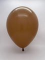 Inflated Balloon Image 11" Qualatex Latex Balloons MOCHA BROWN (100 Per Bag)