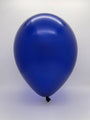 Inflated Balloon Image 5" Qualatex Latex Balloons Navy (100 Per Bag)