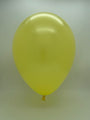 Inflated Balloon Image 11" Qualatex Latex Balloons Pearl LEMON CHIFFON (100 Per Bag)