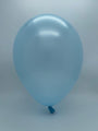 Inflated Balloon Image 5" Qualatex Latex Balloons Pearl LIGHT BLUE (100 Per Bag)