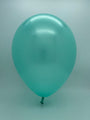 Inflated Balloon Image 16" Qualatex Latex Balloons Pearl MINT GREEN (50 Per Bag)