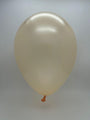 Inflated Balloon Image 11" Qualatex Latex Balloons (25 Per Bag) Pearl Peach