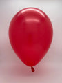 Inflated Balloon Image 11" Qualatex Latex Balloons Pearl RUBY RED (100 Per Bag)