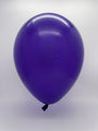Inflated Balloon Image 11" Qualatex Latex Balloons PURPLE VIOLET (100 Per Bag)