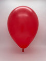 Inflated Balloon Image 11" Qualatex Latex Balloons (25 Per Bag) Red