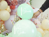 Pale Green kalisan latex balloons collection 4