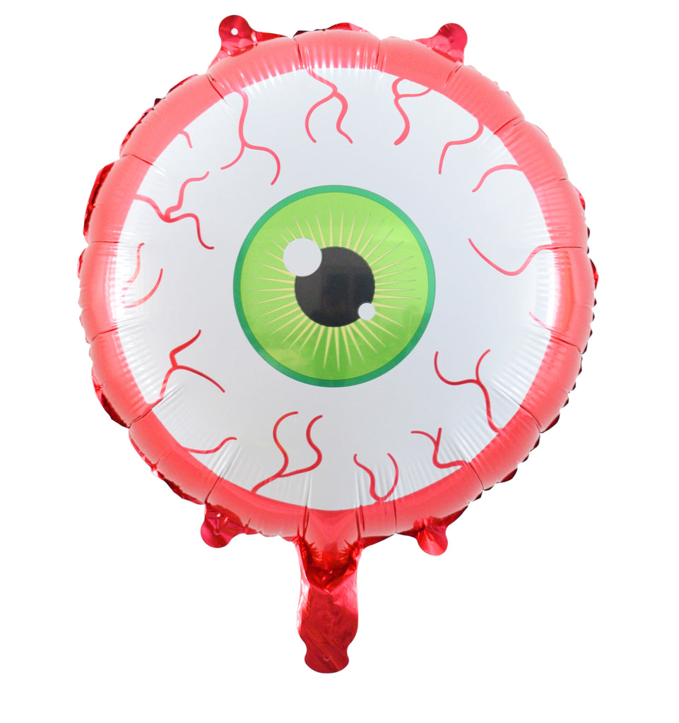18 Inches Eyeball Orange Balloon