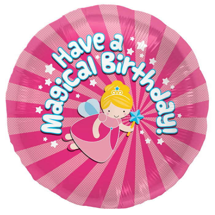 18" Foil Balloon Magical Birthday