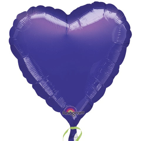 18" Purple Heart Anagram Brand Balloon