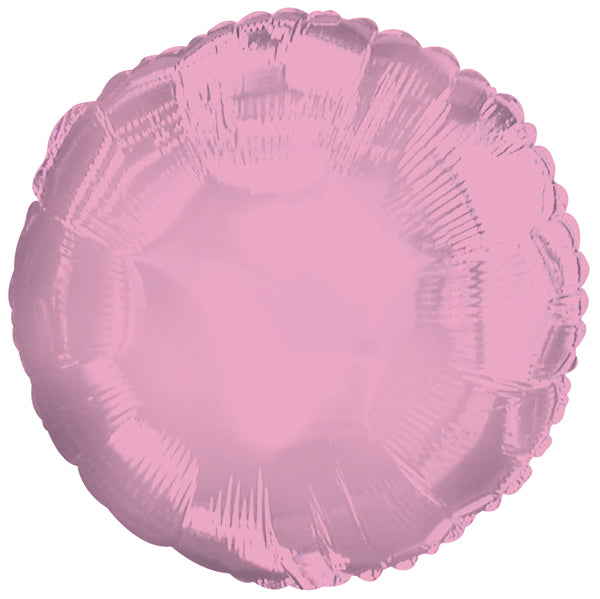 18" CTI Brand Pink Circle Balloon