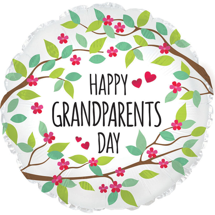 17" Grandparents Day Foil Balloon