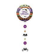 24" Happy Halloween Drop-A-Line Balloon