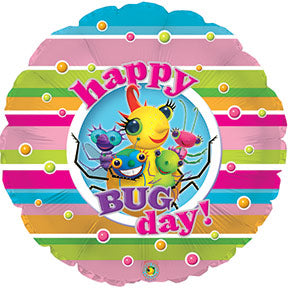 17" Miss Spider Birthday Bug Day Packaged Balloon