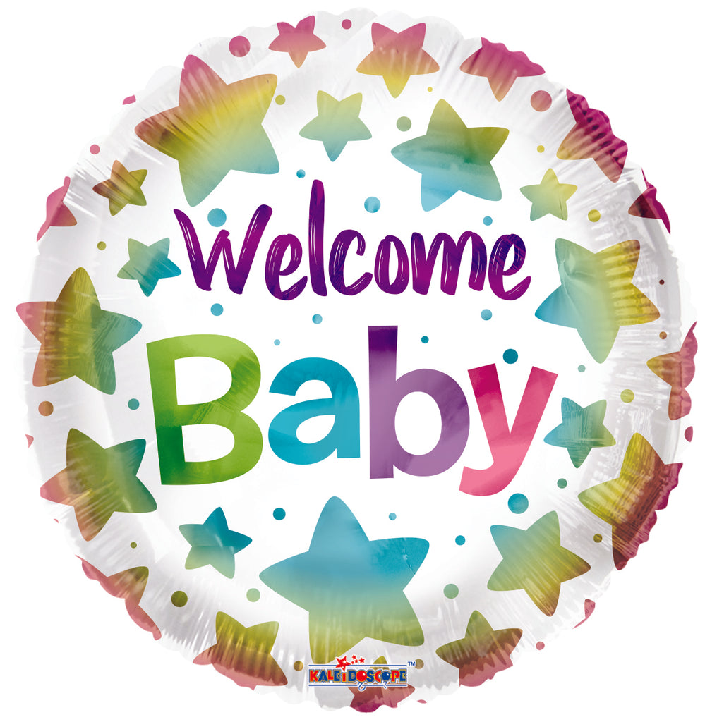 18" Welcome Baby Foil Balloon