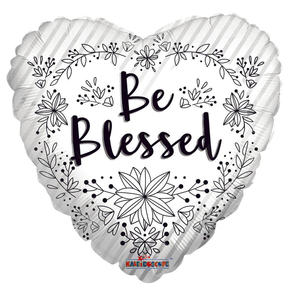 18" Be Blessed Foil Balloon