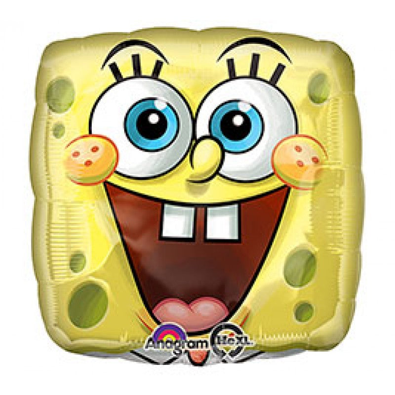 18" SpongeBob Balloon Square Face Foil