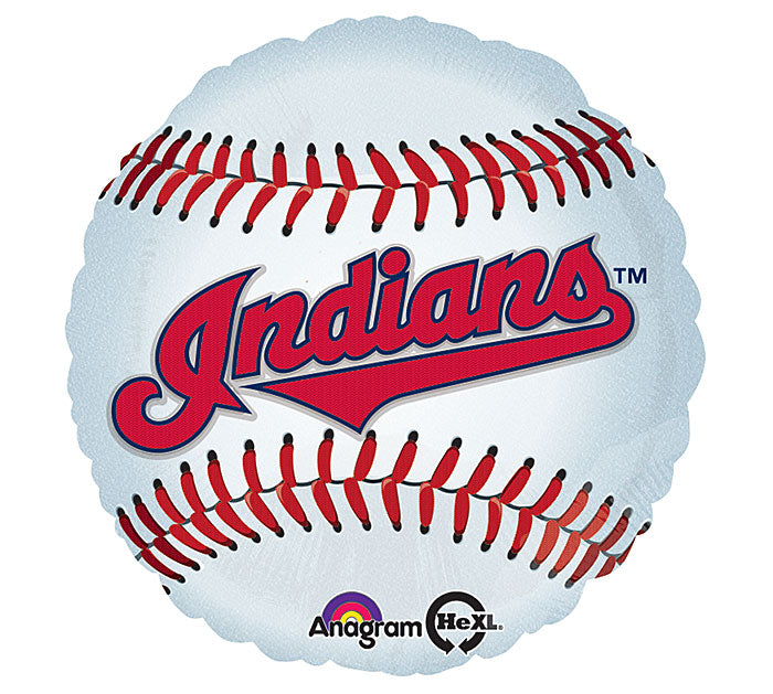 18" MLB Cleveland Indians Baseball Balloon