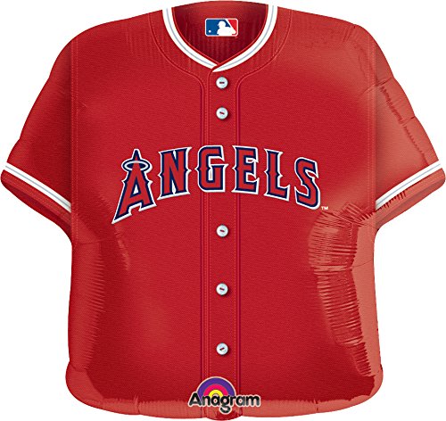 24" MLB Baseball Los Angeles Angels of Anaheim Jersey Balloon