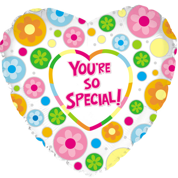 18" You're So Special Dots and Daisies Balloon