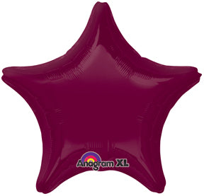 18" Berry Decorator Star Anagram Brand Balloon