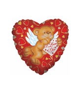 26" Cupid Bear I Love You Balloon