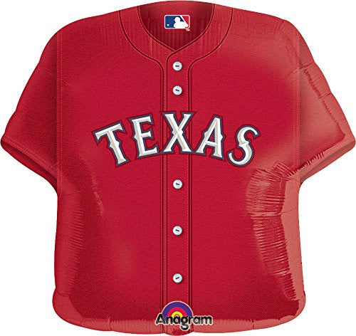 24" MLB Texas Rangers Baseball Jersey Balloon