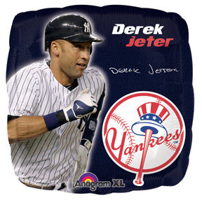 18" MLB Baseball New York Yankees Derek Jeter Balloon