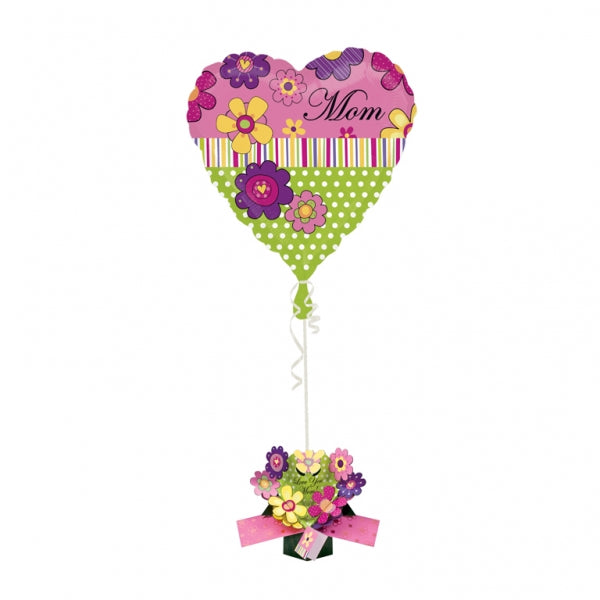 Pop-Up Weight Love You Mom Balloon