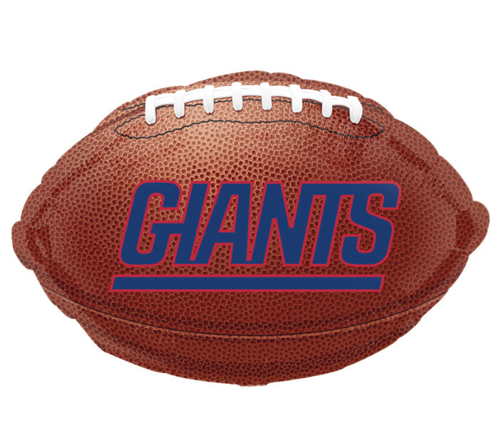 Junior Shape New York Giants NFL Football Balloon