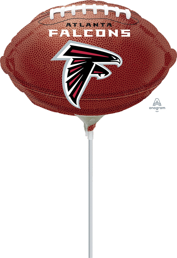 NFL Airfill Only Mini Shape Atlanta Falcons Football Balloon