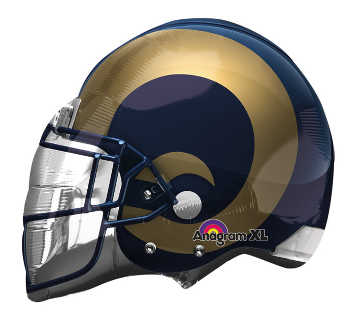 21" NFL Football Los Angeles Rams Helmet NFL Jumbo Balloon