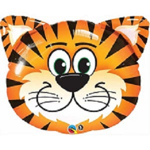 30" Tickled Tiger Jumbo Mylar Balloon