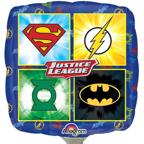 9" Airfill Only Justice League Balloon