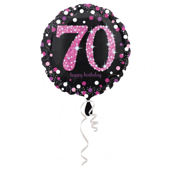 18" Pink Celebration 70 Balloon