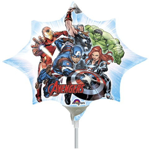 11" Airfill Only Avengers Balloon