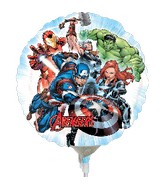 9" Airfill Only Avengers Balloon