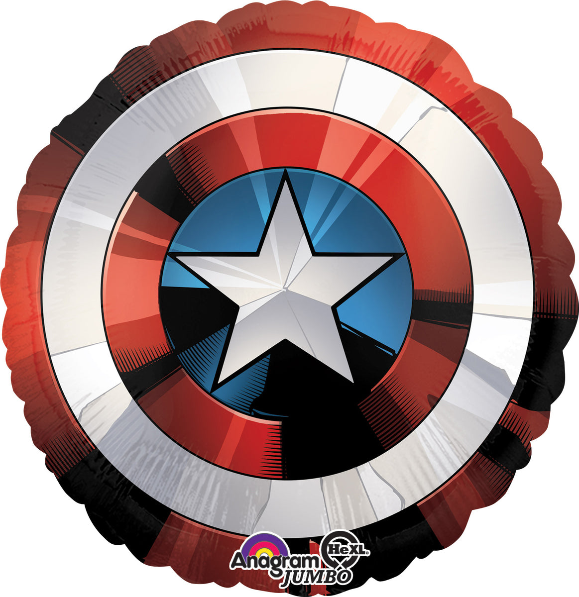 Marvel Captain America Bouclier Premium 60 Cm - ADMI