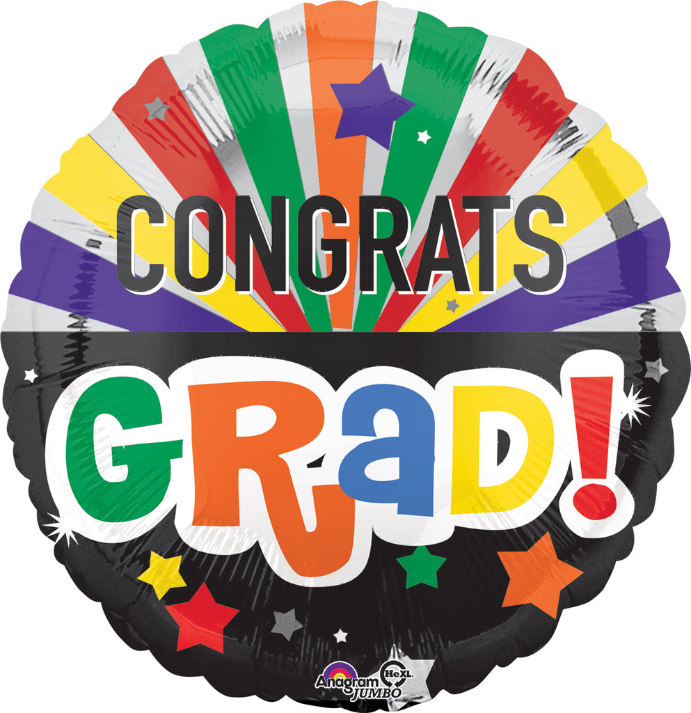 28" Jumbo Congrats Grad Celebration Balloon