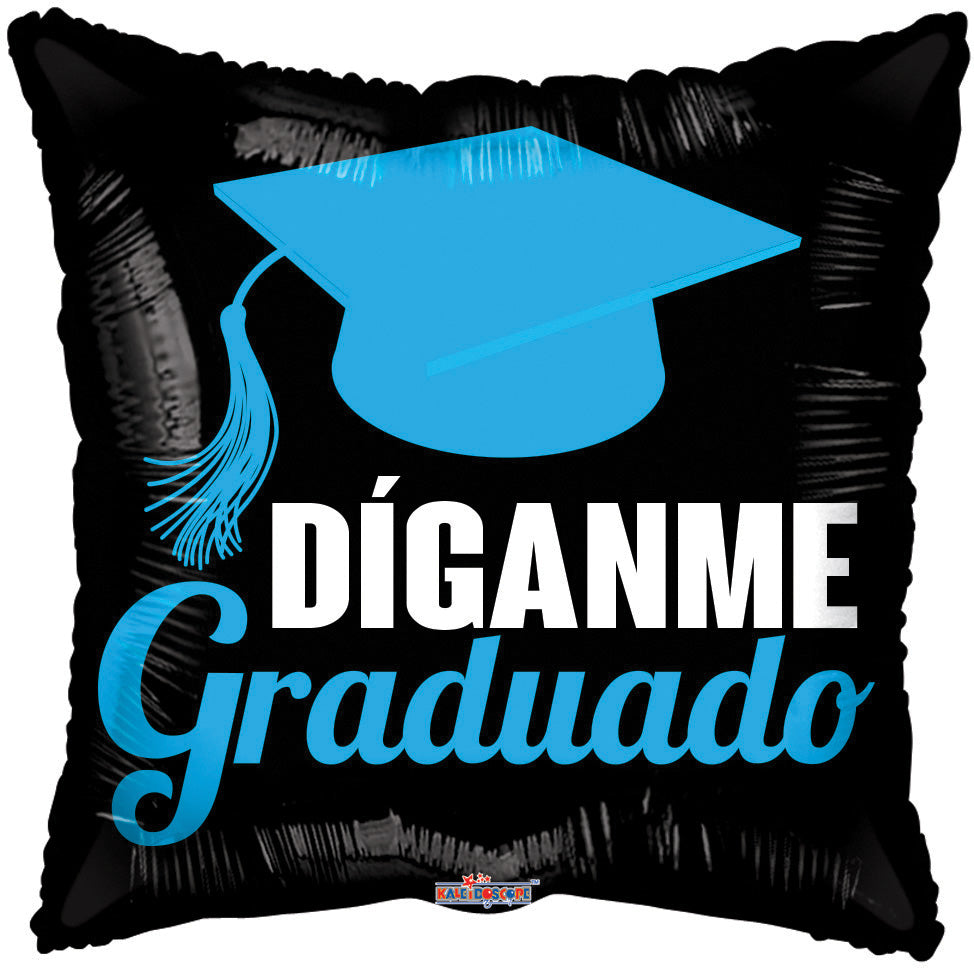 18" Díganme Graduado GelliBean Foil Balloon (Spanish)