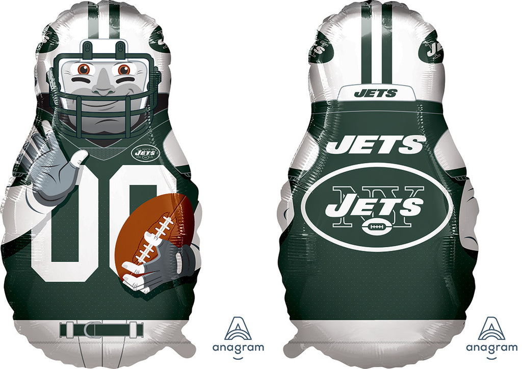 39" NFL Football Player New York Jets Foil Balloon