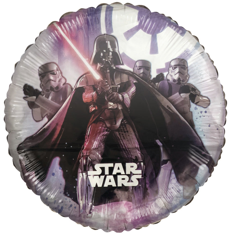 9" Airfill Only Star Wars Foil Balloon